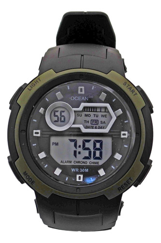 Reloj Digital Deportivo Para Hombre Luz Crono Alarma Lon040