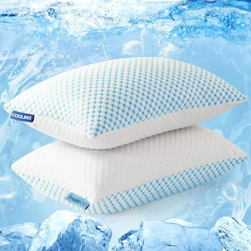 Almohada Firme De Espuma Viscoelástica Triturada (loft Ajust