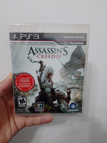 Assasins Creed 3 Ps3 Fisico Usado Impecable 