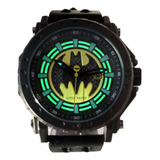 Reloj De Batman Dc Comics Luminiscente Hombre Casual 