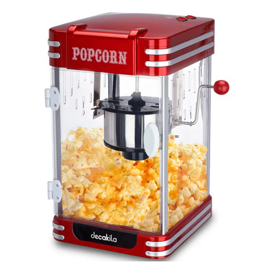 Máquina Para Hacer Palomitas Cinema Roja Decakila Kutt019r Color Rojo | Meses sin interés
