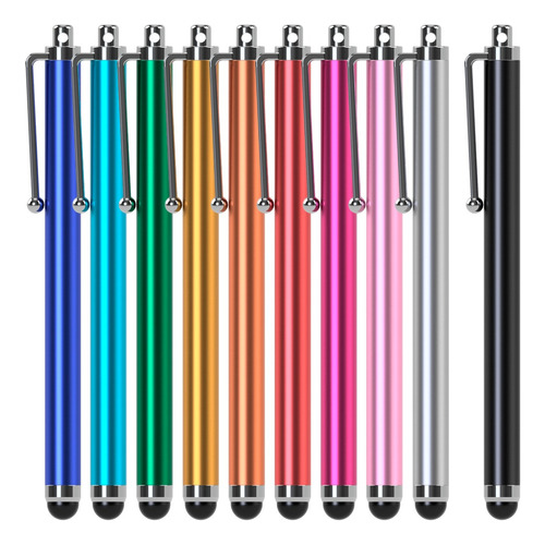 50 Pzs Pluma Touch Stylus Pen Celular Tablet Pantalla Lápiz