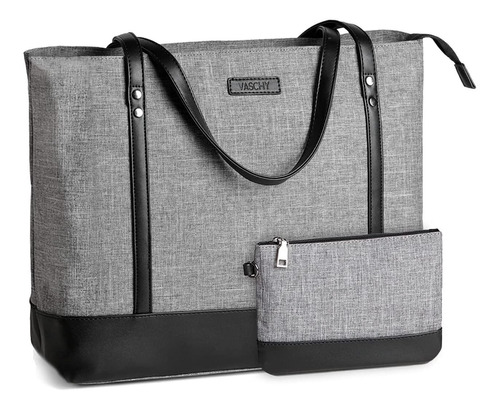 Maletin Vaschy Para Laptop, 15.6 In/gris/mujer