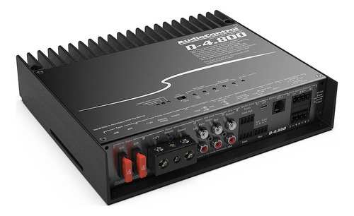 Audiocontrol D-4.800 Amplificador De Alta Potencia De 4/3/2 Canales Con Dsp Y Matriz
