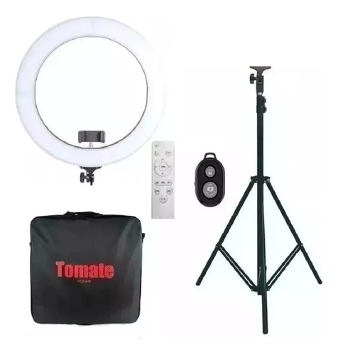 Ring Light Profissional Luz Iluminação Grande Forte 18p Nfe