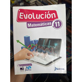 Evolución Matemáticas 11 - Norma - Libro Original