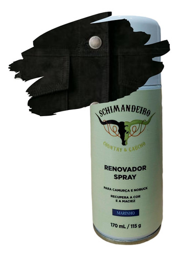 Spray Restaurador De Bota Coturno Em Nobuck Camurça - 170ml