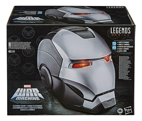Casco War Machine Iron Man 2 Mark Ll Marvel Legends Original