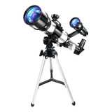 Telescópio Astronômico Refletor 70mm Hd Monocular