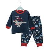 Pijama Algodon Bebe Dinosaurio