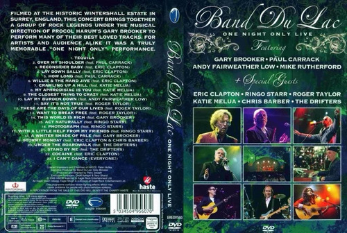 Band Du Lac - One Night Only Live - Dvd - U