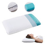 Almohada Cuello Cómoda De Memory Foam Gel Ergonomica