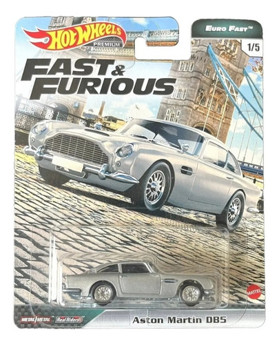 Aston Martin Db5 Hotwheels Rápido Y Furioso 1:64 