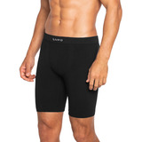 Cueca Boxer Comprida Long Leg Micromodal Sem Costura Lupo