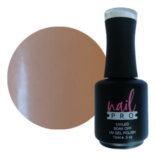 Gel Polish Color Nude Café Cn Leche X012 Nail Pro Permanente