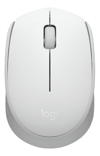 Mouse Sem Fio M170 Com Pilha Branco Logitech