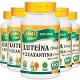 Kit 5 Luteína E Zeaxantina - Unilife 60 Cápsulas Sabor Sem Sabor