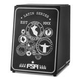 Cajon Fsa New Latin Fl24 Incl. - Preto Acústico Fl 24