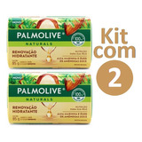 Kit Com 2 Sabonetes Palmolive Renovação Hidratante 85g