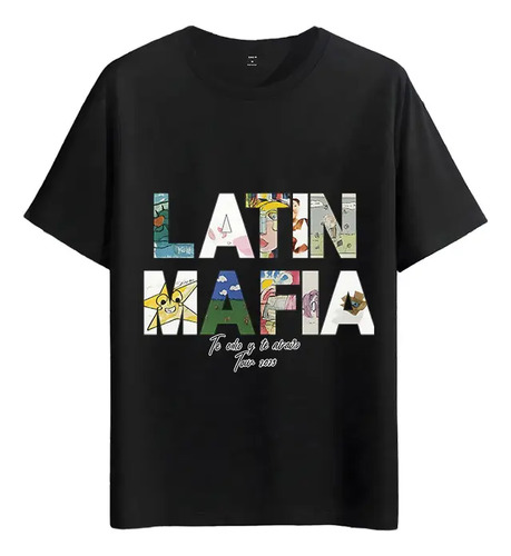 Tshirt Muscle Freaks Latin Mafia Estilo Tour 2023 Album