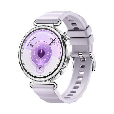 Smartwatch Gt 6 41mm Caucho Morado Para Mujer Huawei Plateado Caucho Morado | Meses sin interés