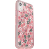 Funda Para iPhone XR 6.1 Transparente Flores Rosas
