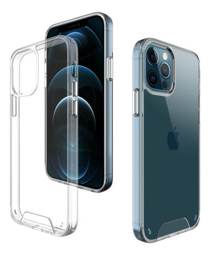 Forro Case Rígido Transparente Para iPhone