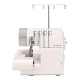 Máquina De Coser Overlock Singer 14sh754 Portable Blanca 220v