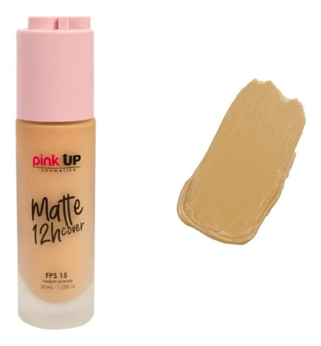 Pink Up Base De Maquillaje Matte Cover 12h