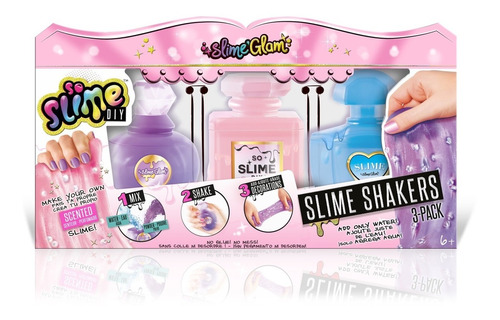 So Slime Diy Slime Glam Shakers 3 Pack