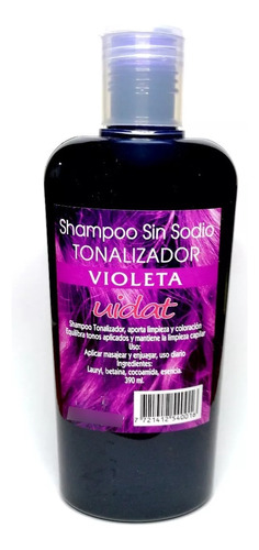 Uidat Shampoo Matizador Violeta / Grafito / Azul 390ml