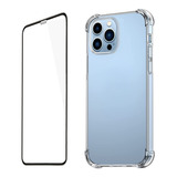 Carcasa Para iPhone 13 Pro Max Antigolpe + Lamina Ceramica