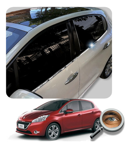 Cubre Colizas Peugeot 208 Acero Inoxidable Tuningchrome