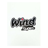 Emblema Adesivo Corsa Wind Super Lateral Vermelho Resinado