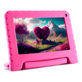 Tablet Inf. Multi Kid Pad 7pol 4ram 64gb Andr13 Rosa - Nb411