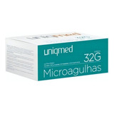 Microagulhas Para Toxina/mesoterapia 32gx4mm - Uniqmed 100un