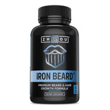 Barba Perfecta Con Iron Beard Maximiza Volumen 60 Capsulas  Está Formulado Para Ayudar A Promover Un Crecimiento Sano Del Vello Para Una Barba Más Uniforme Y Completa, De La Que Puedas Estar Orgulloso