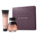 Kit Eudora Velvet Cristal: Desodorante Colônia 100ml + Hidratante 150ml