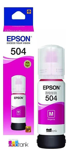 Tinta Original Epson T504320-al Magenta.