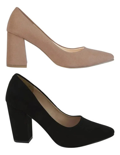 Kit Zapatilla Vestir Yaeli Maquillaje/negro Mujer 3111