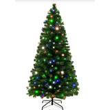 Árbol De Navidad Pino Con Luces 180cm