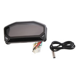 Velocímetro De Motocicleta Yg150-23 Lcd Ajustable Universal