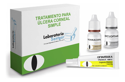 Tratamiento Ulcera Corneal Simple Santgar