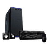 Kit Gabinete Kelyx Lc727 Fuente Mouse Teclado Parlantes