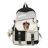 Harry Potter Co-branded Multi-bolsillo Mochila Escolar 1pc