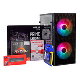 Pc Gamer Arcoteck Ryzen 5 4600g 16gb Ssd 240gb Gabinete Rgb