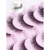 10 Pares Pestañas Postizas Maquillaje 3d Tipo Mink Naturales