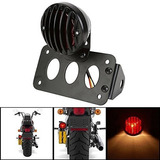 Ngcat 12 V Harley Motocicleta Lateral Luz Roja Luz Trasera M