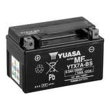 Bateria Yuasa Moto Ytx7a-bs Akt Ak 180 