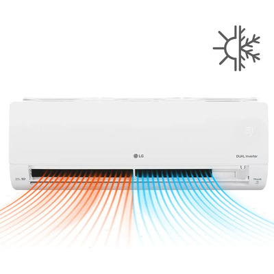 Aire acondicionado LG Dual Cool S4-W12JA31A blanco 3000 F\u002FC | MercadoLibre